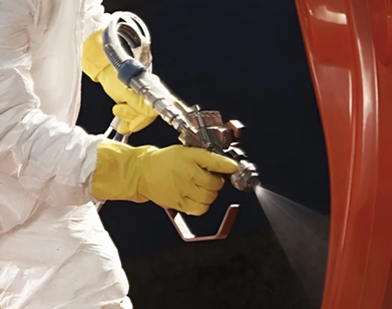 Utilizamos Top Coat para el acabado